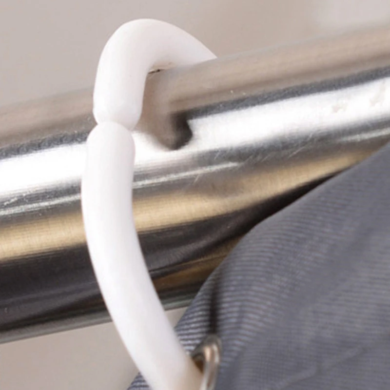 Темно-серая занавеска для душа однотонная Водонепроницаемая чехол ванной