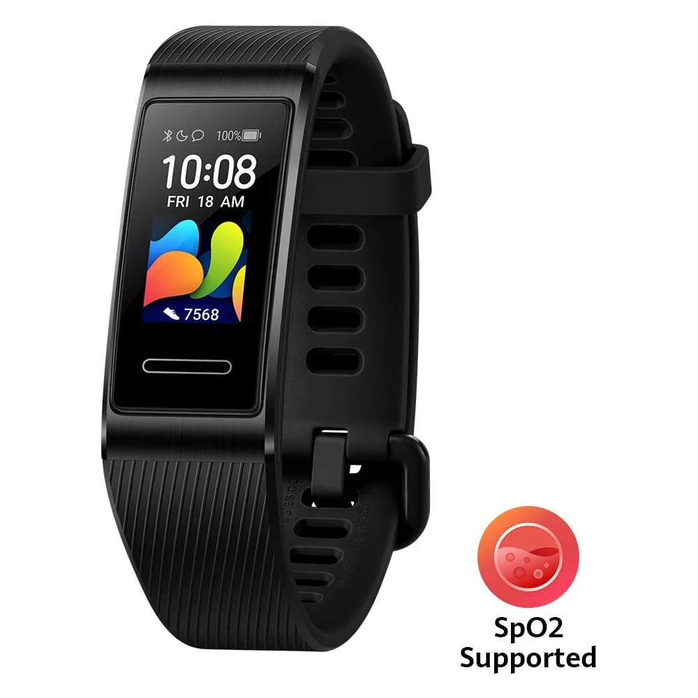 Смарт-браслет Huawei Band 4 Pro встроенный GPS NFC датчик пульса трекер активности умный