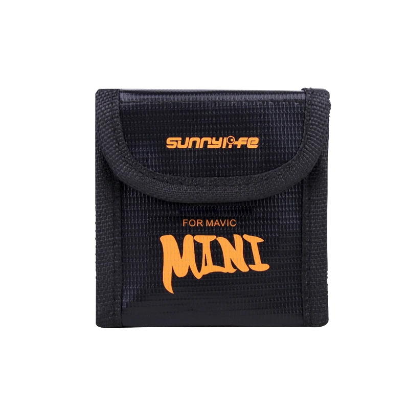 

mavic drone Battery case explosion-proof safety bag Storage sleeve for dji mavic mini drone Accessories