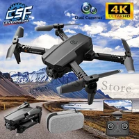 2021 new xt6 mini drones dual lens 4k high definition aerial photography optical flow fixed height rc profesional aircraft toys