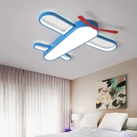 creative airplane chandeliers ceiling for bedroom decor children kids room aircraft chandelier lighting modern baby boy lamp led