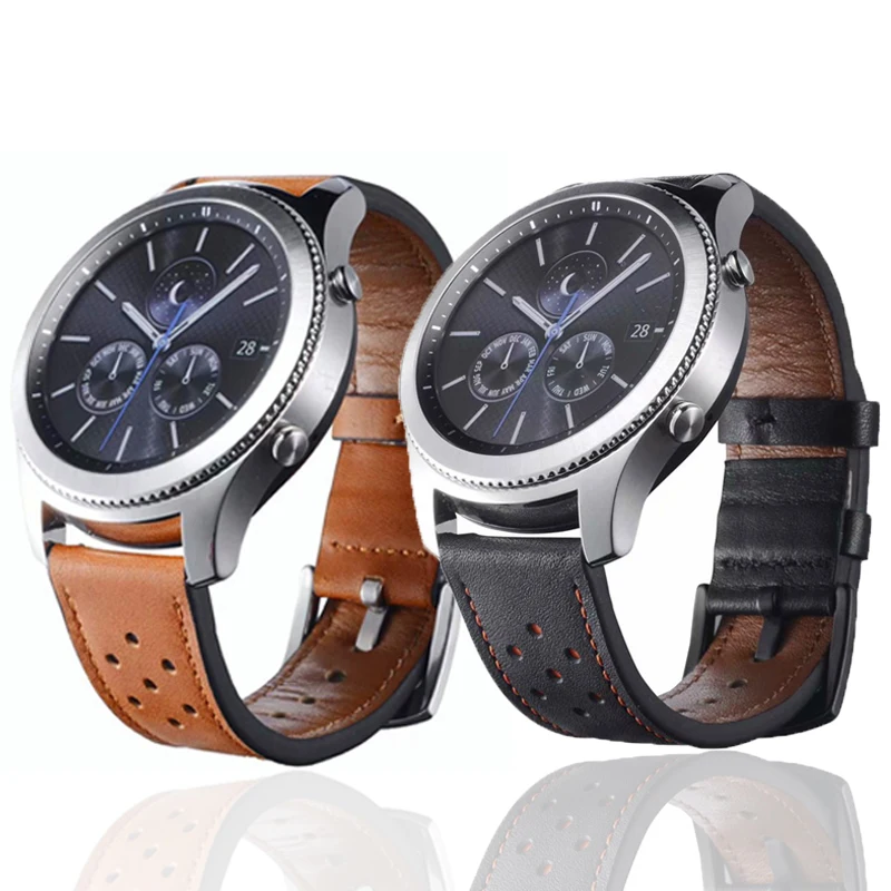 

22mm 20mm Strap for Samsung Gear S3 s2 sports Frontier Classic galaxy watch active 42mm 46mm Band huami amazfit bip huawei GT 2