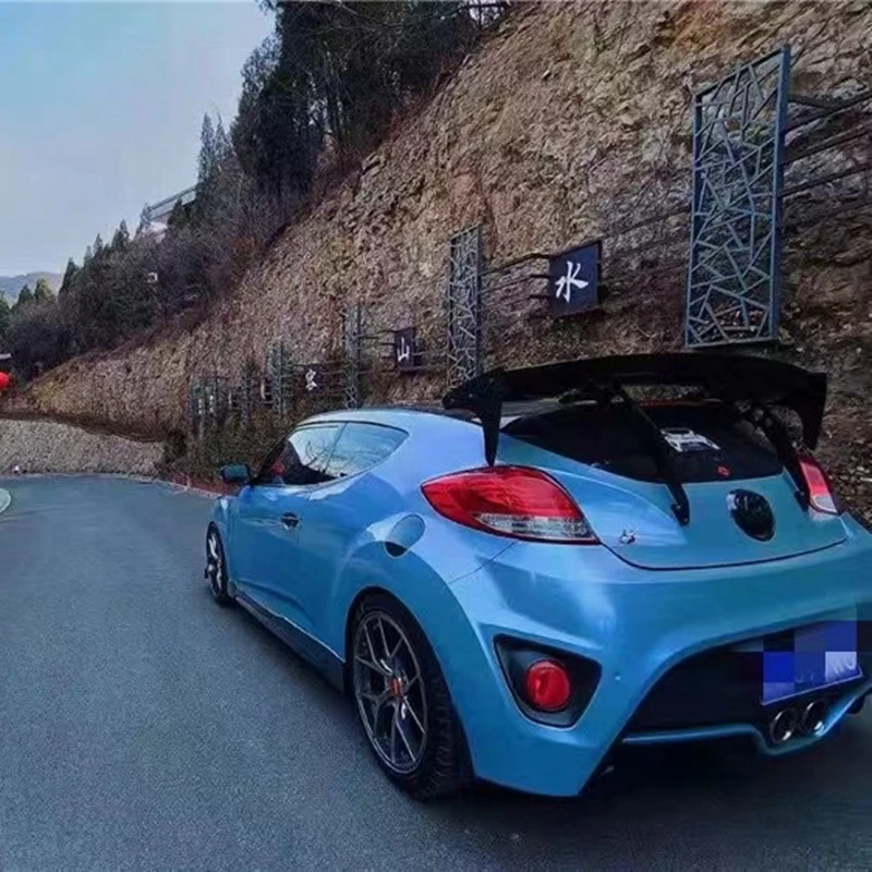 Спойлер для Hyundai Veloster RSW задний спойлер из углеродного волокна багажника на крыло