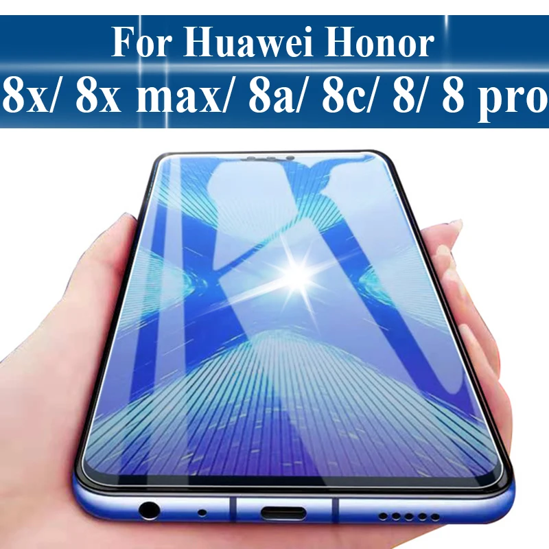Защитное стекло для huawei honor 8x max закаленное 8a 8c 8 pro x a huawey hauwei huavei honer 8x9 H защита