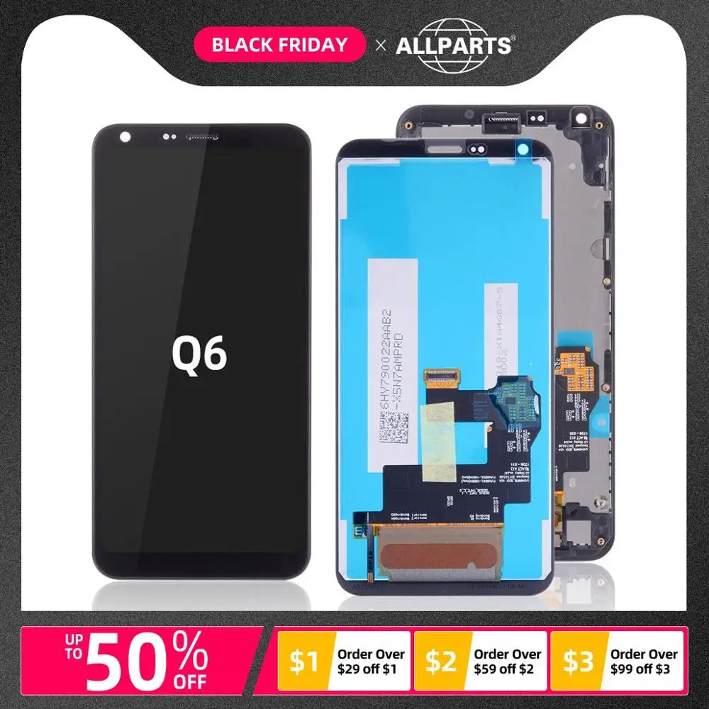Дисплей для LG Q6 G6 MINI M700A M700DSK LCD в сборе с тачскрином Оригинал 5.5&quot