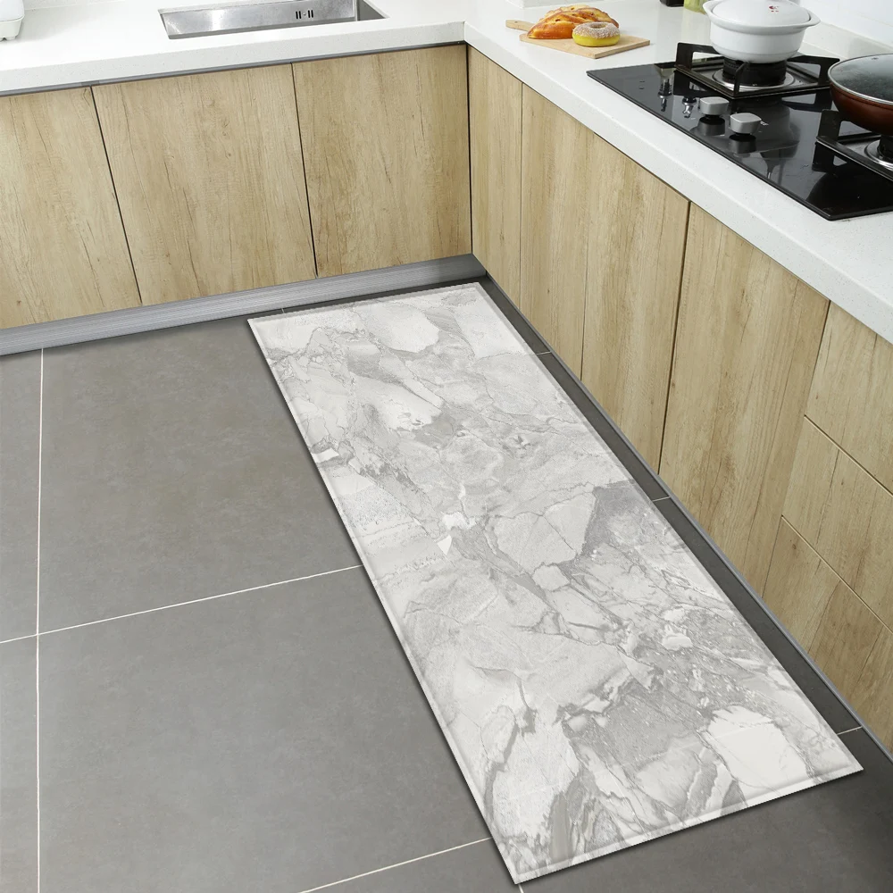 Ковер для кухни в скандинавском стиле противоскользящий Декоративный Напольный