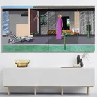 Современная картина маслом Дэвид хокни абстрактная картина маслом для гостиной и спальни модное украшение для дома