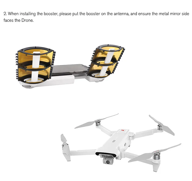 Усилитель сигнала усилитель диапазона антенны для радиоуправляемого дрона FIMI X8