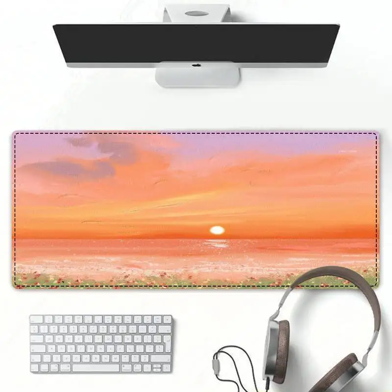 

2020 Flowers Gaming Mouse Pad Gamer Keyboard Maus Pad Desk Mouse Mat Game Accessories For Overwatch