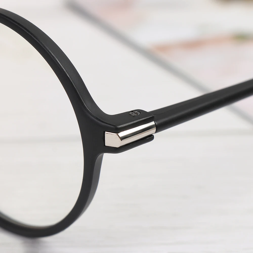 1Pc 2020 Classic Vintage Glasses Frame Round Lens Flat Myopia Optical Mirror Simple Metal Women/Men Computer Gifts | Аксессуары для