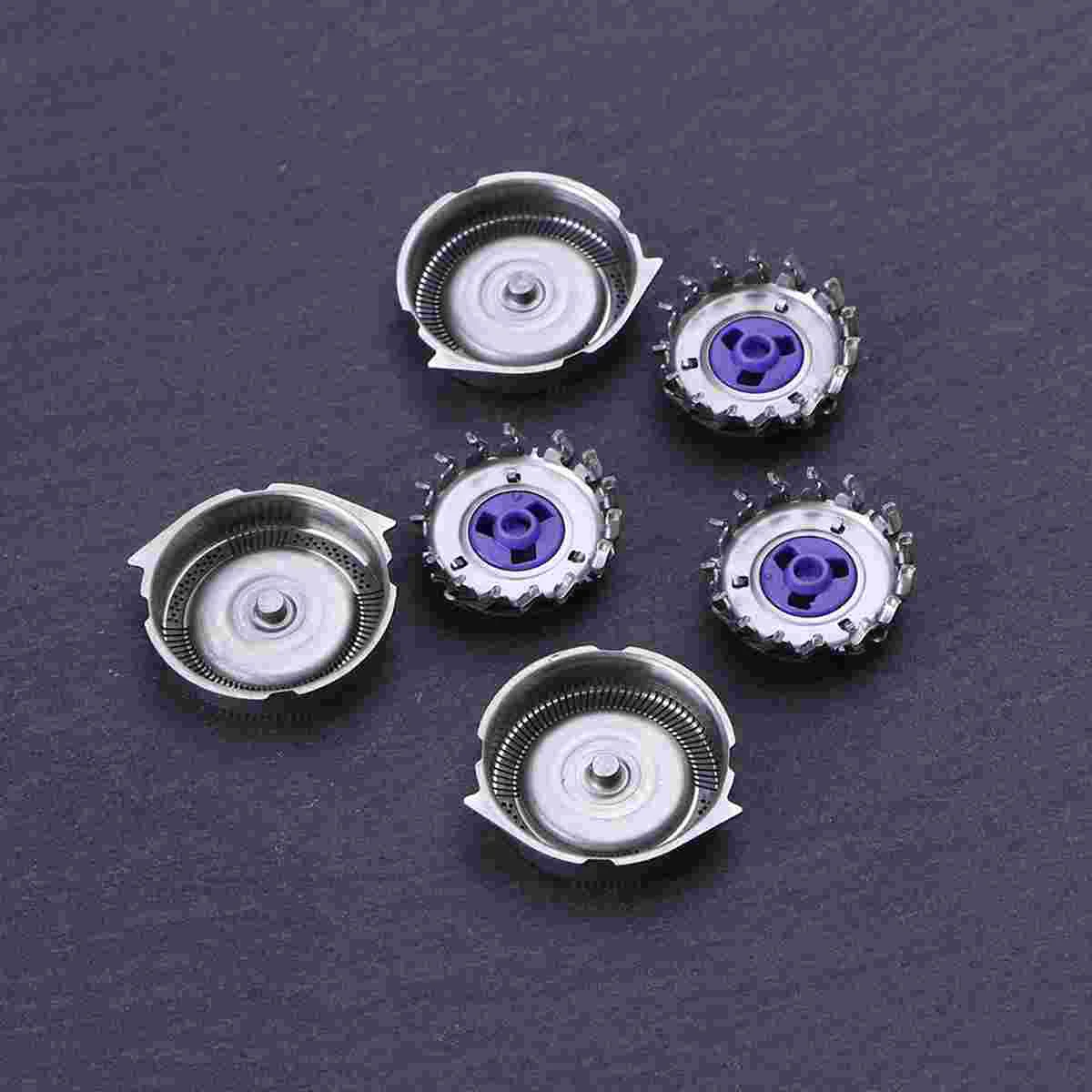 

3pcs Replacement Heads for Norelco HQ8 / HQ8894 / HQ7160 Shavers (Silver)