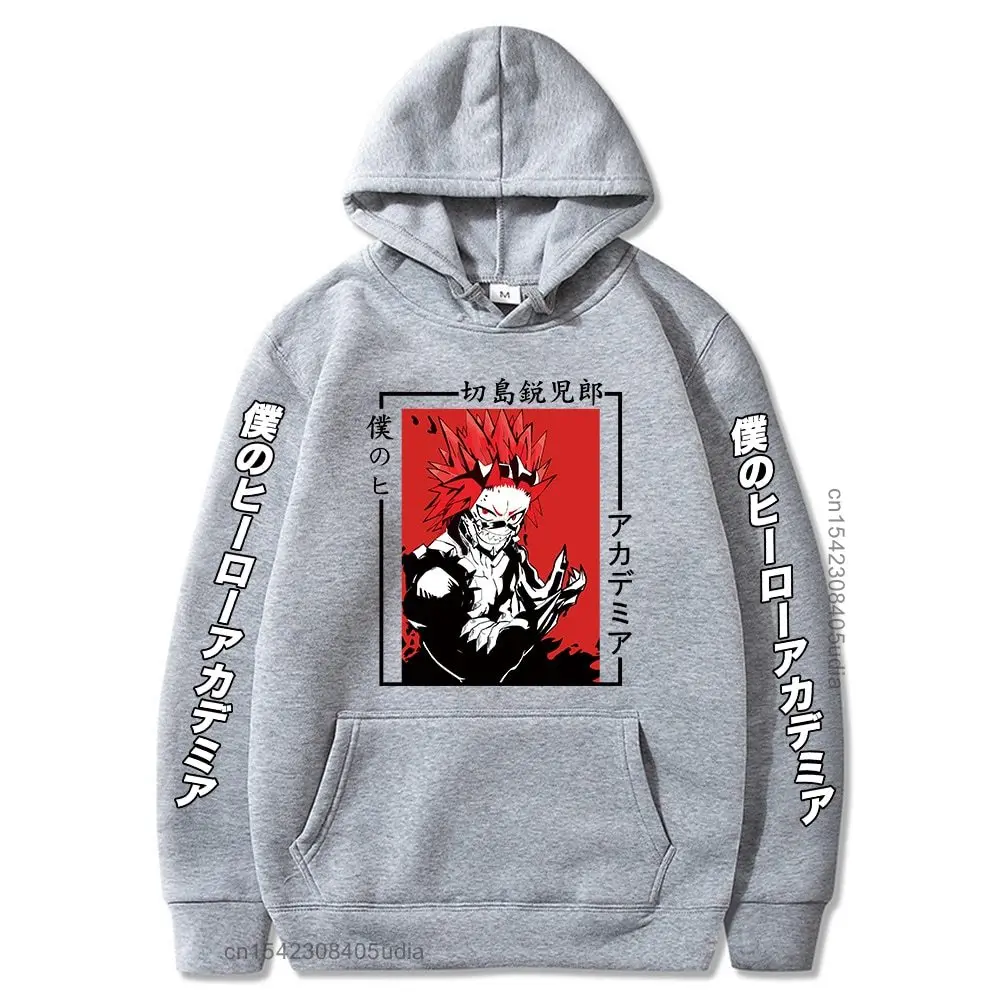 

Худи в стиле Харадзюку с принтом «Моя геройская Академия»