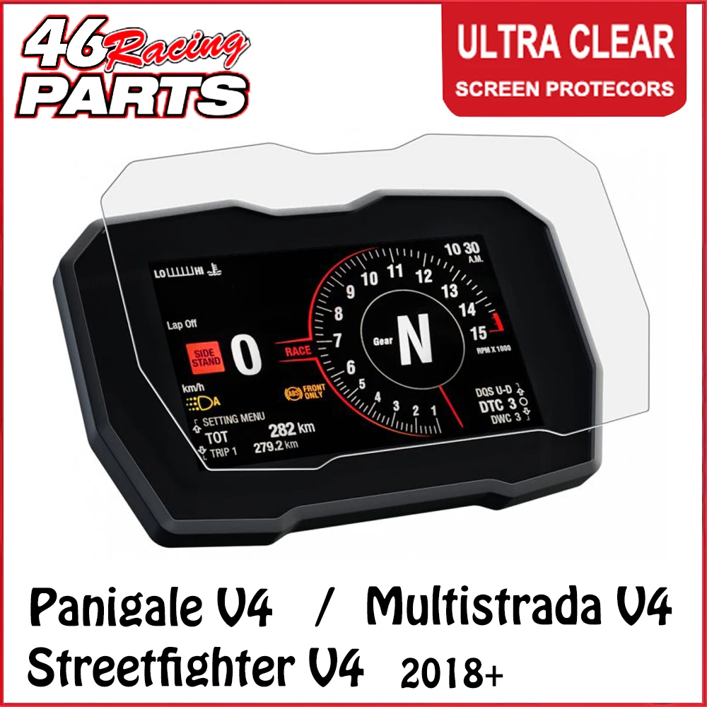 Защитная пленка для экрана мотоцикла Motorcycle Cluster Scratch Screen Protection Film Protector For Ducati Panigale V4 Streetfighter V4S Multistrada on.