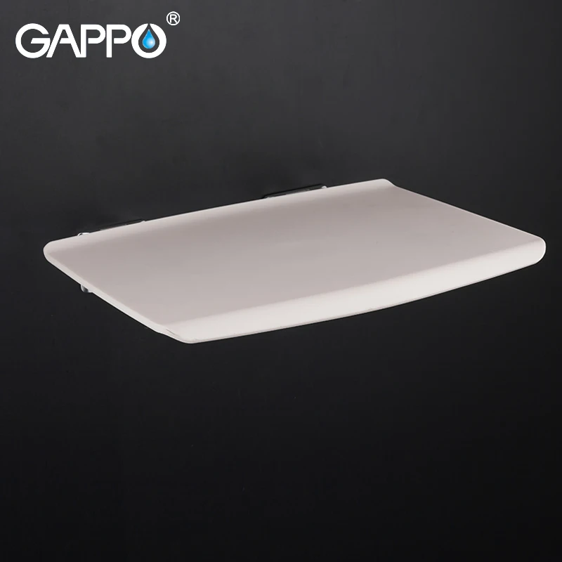 GAPPO настенные сиденья для душа, черные складные стулья для ванной комнаты, скамейка для душа, стул для туалета, экономия пространства, Складное Сиденье