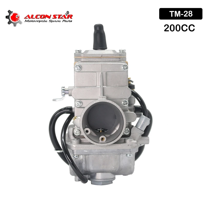 Alconstar MAIKUNI 28 мм TM28 плоский КАРБЮРАТОР 2T 4T двигатель мотоцикла скутера UTV ATV с Power Jet