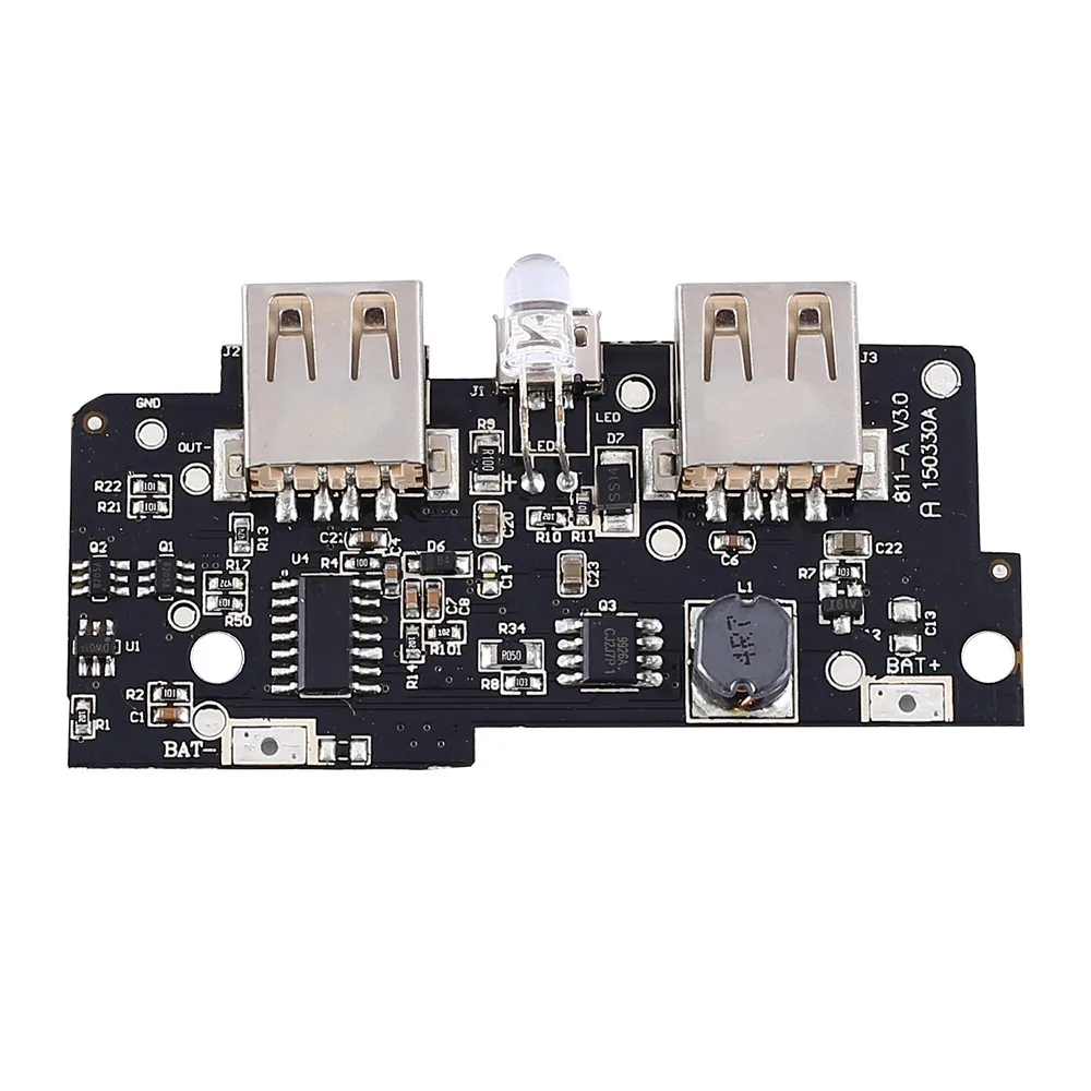 Модуль зарядного устройства 5 В 2 А 1 зарядная плата Повышающий источника питания