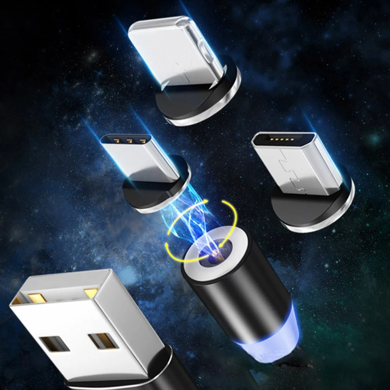 Tutew световой поток магнитное освещение 8 Pin USB кабель для iPhone XR X 7 Micro зарядное