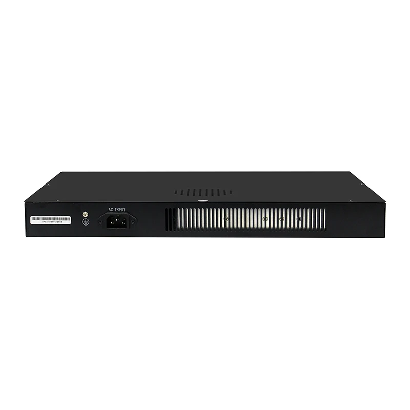 24 порта гигабитный коммутатор PoE Ethernet управляемый 48 В с 4 гигабитными слотами SFP IGMP