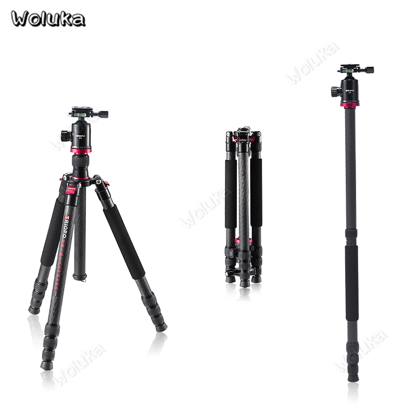 Штатив из углеродного волокна CD50 T10 портативный Трипод со съемной шаровой