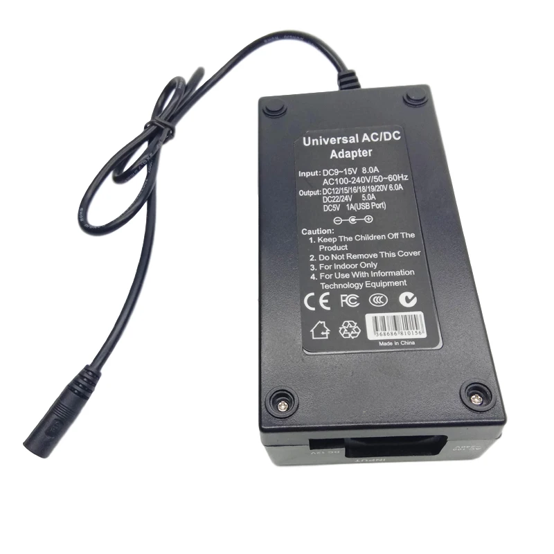 Регулируемый блок питания переменного тока в постоянный ток 12 В 15 16 18 19 20 22 24 с