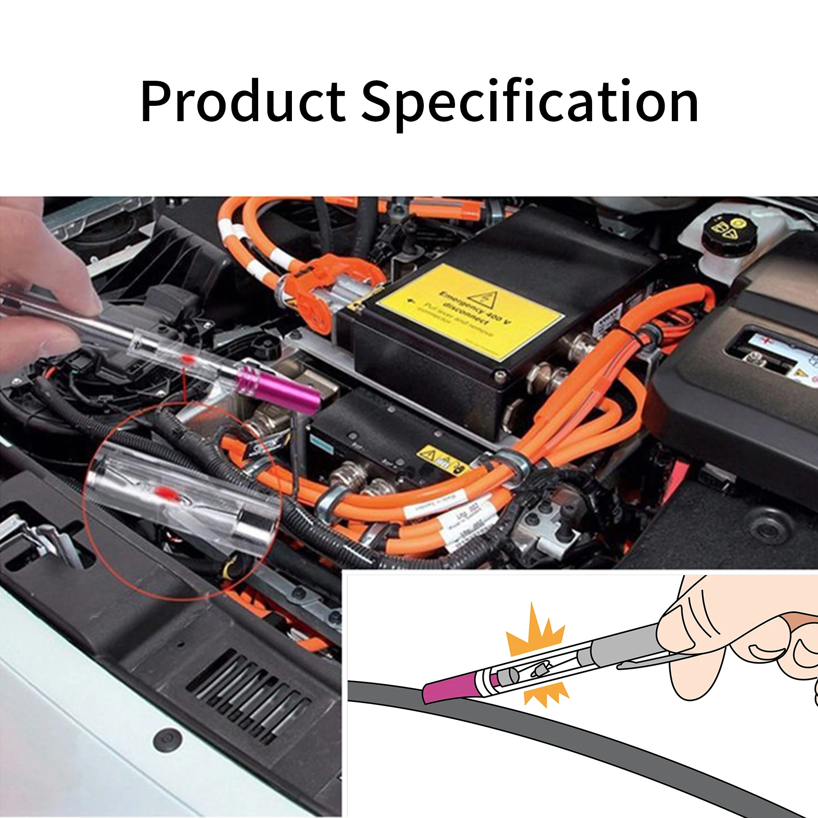 Тестер зажигания автомобиля ручка для тестирования портативный индикатор свечи
