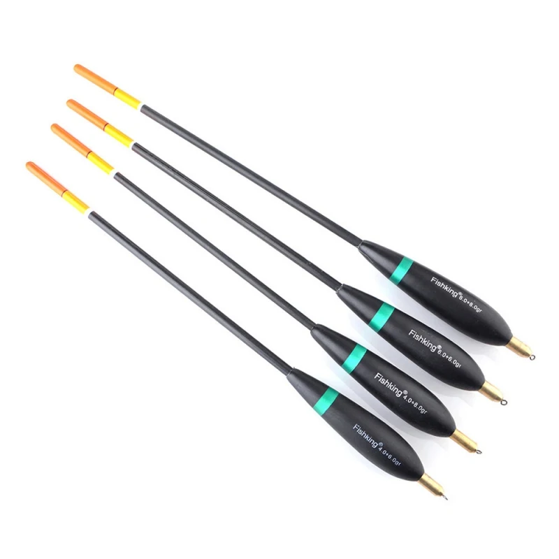 4 шт./компл. деревянные Флуоресцентные Рыбалка светильник хвост палка плавающие