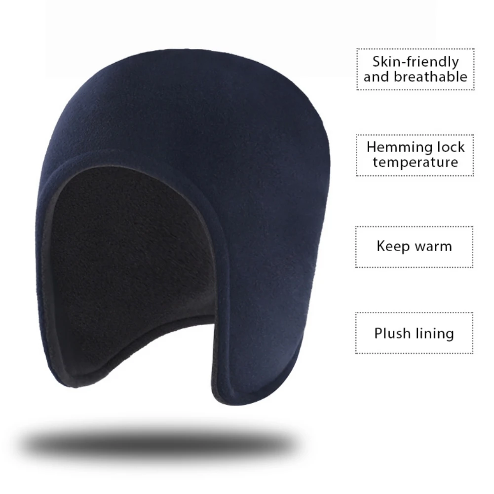 Зимняя теплая защита ушей для лыж кемпинга спорта флисовая Шапочка с черепом