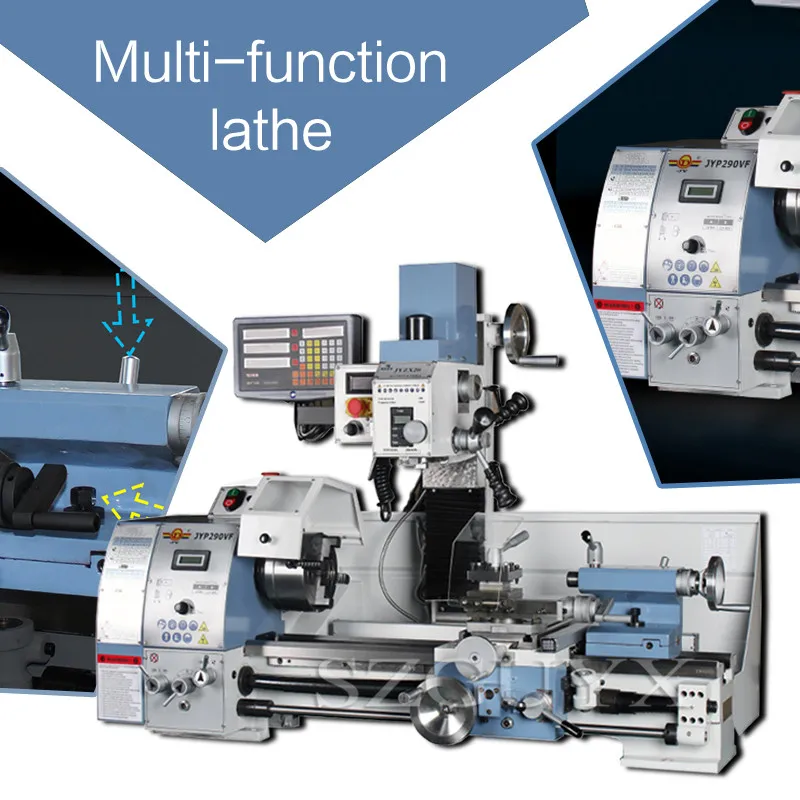 Промышленный токарный сверлильный и фрезерный станок многофункциональный