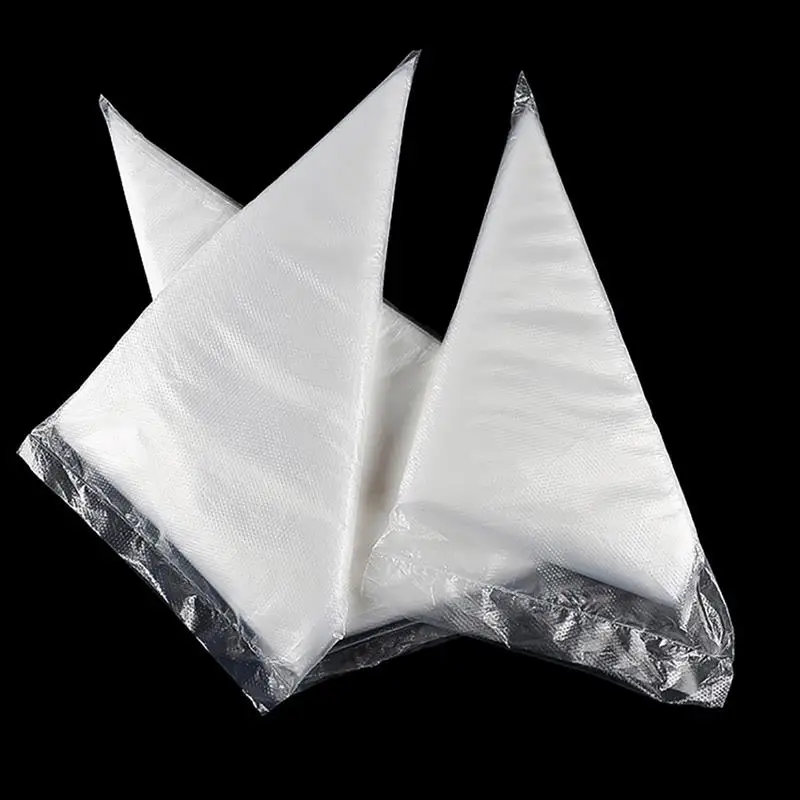 100 шт. прозрачный одноразовый кондитерский мешок для глазирования помадки торта
