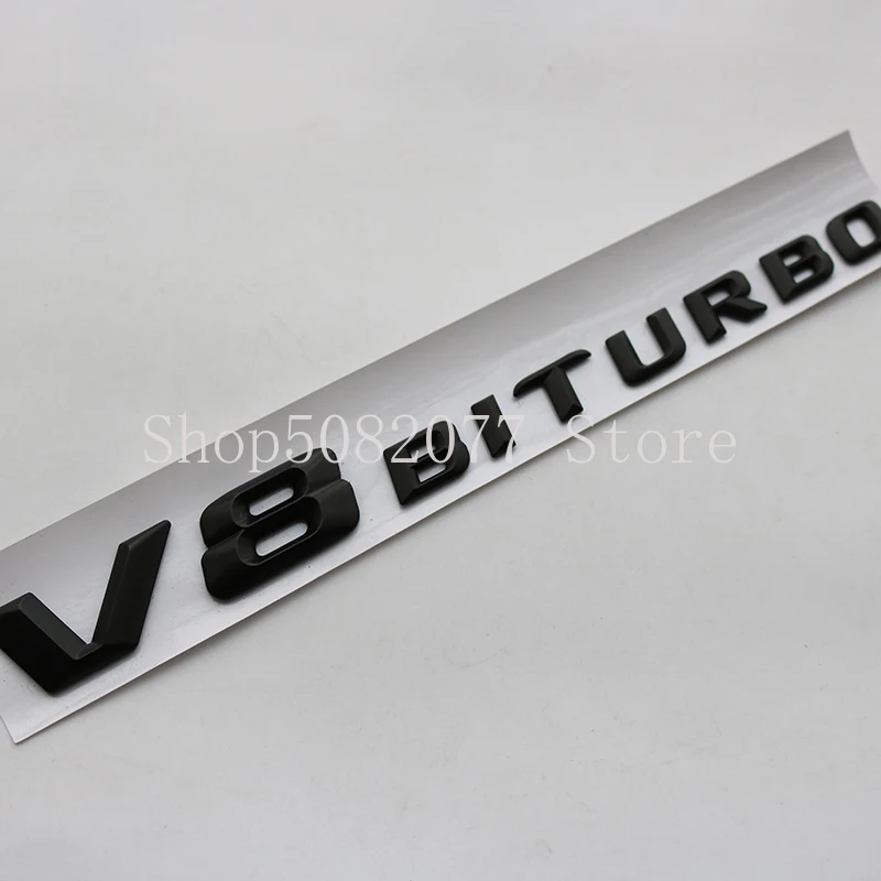 Эмблема для багажника Mercedes AMG C43 C55 C63 E63 E65 S63S G65 R63 ML63 SL55 CLS63 GLC43 GLE63 V8 BITURBO TURBO