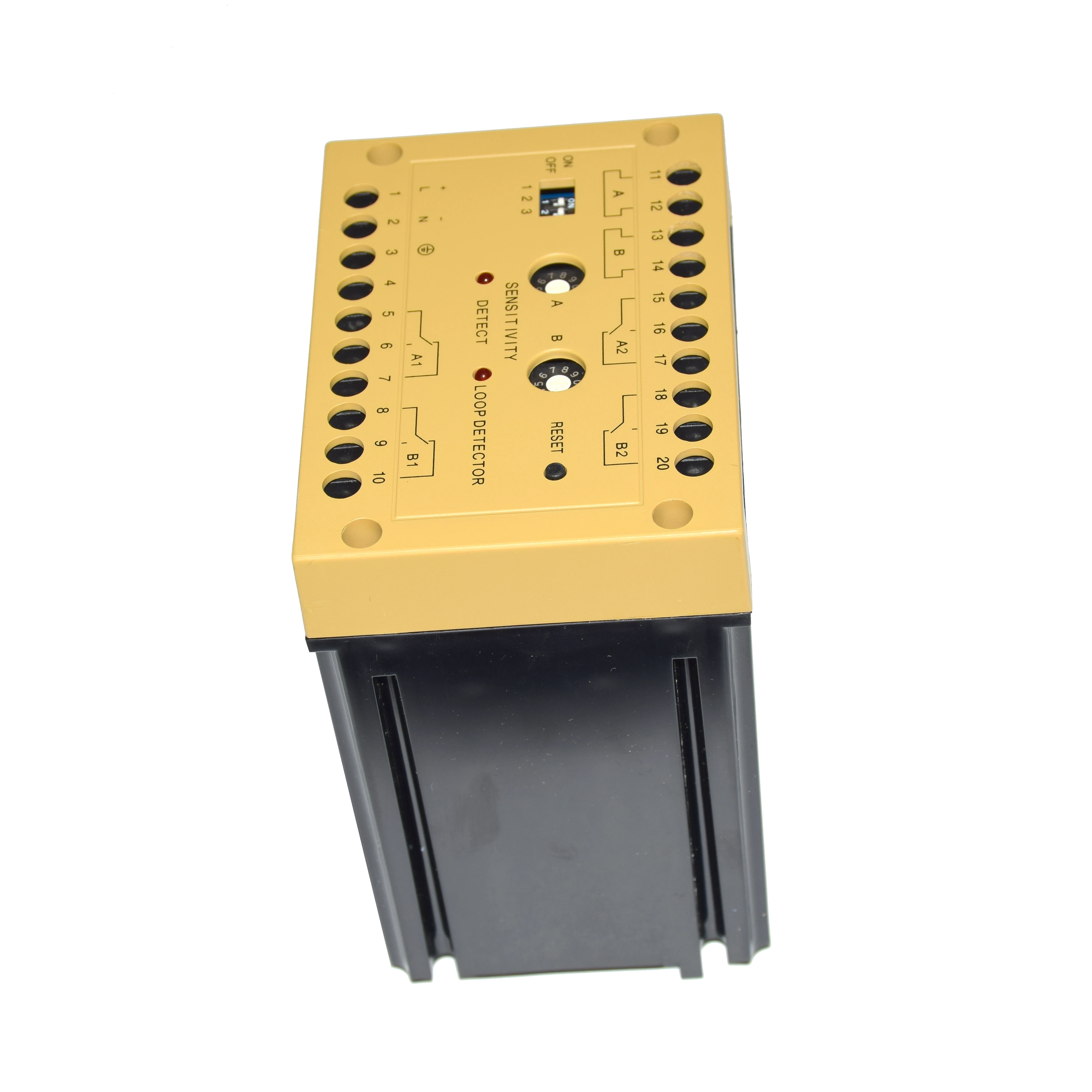 Транспортный Индуктивный 2 канала детектор петли автомобиля DLD-600 AC220V 110V для