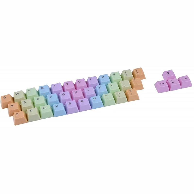 

Durable 37 Keys ABS Colorful Mechanical Keyboard Keycaps Cover Replacement Keyboard Accessory Keycap Replacement