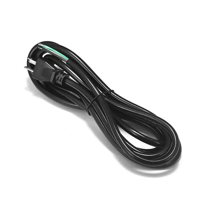 

100pcs Electric Fan 3 Prong US Power Cable Repleacement Pigtail Cable 1.5m 1.8m 3m 16AWG Power Cord For Vacuum LED Floodlight