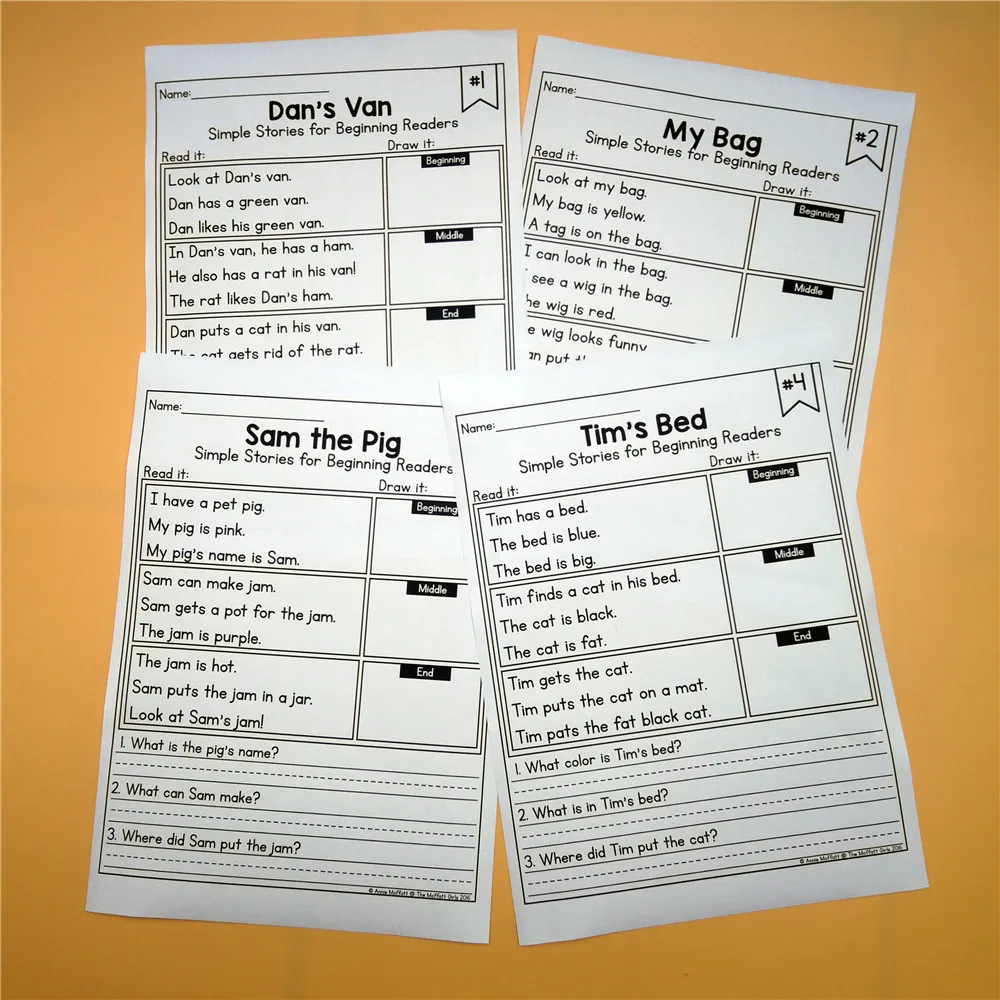 Книжка с текстом на английском языке я могу читать раскрашивающиеся истории