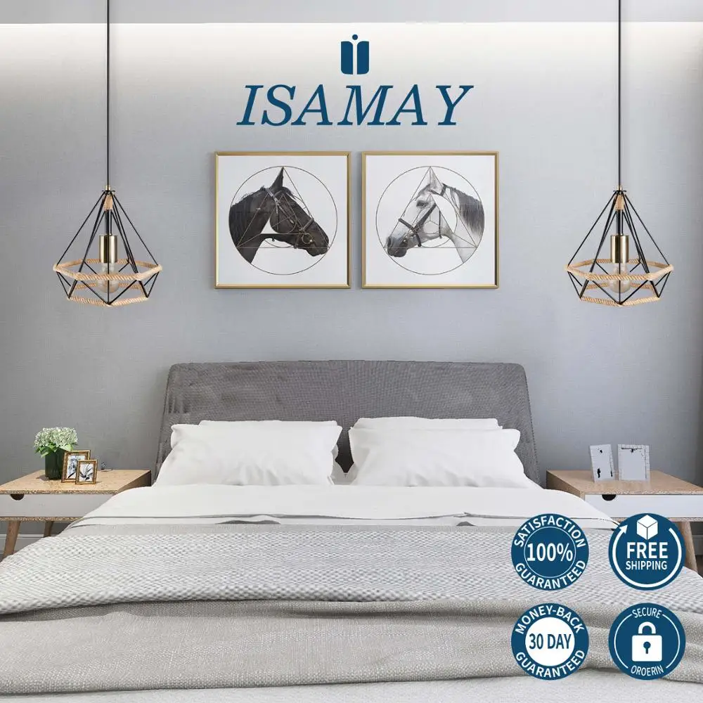 Подвесной светильник в стиле ретро промышленный конусный для ресторана бара