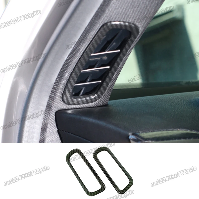 

carbon fiber car A post air vent trims for lincoln mkz 2013 2014 2015 2016 2017 2018 2019 2020 interior accessories auto styling