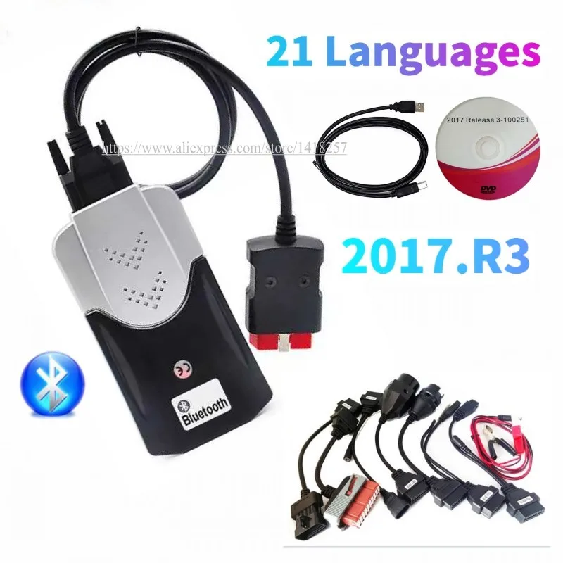 Диагностический прибор VCI VD DS150E CDP 2021. R3 с keygen vd tcs cdp pro bluetooth для дельфина usb 2017 |