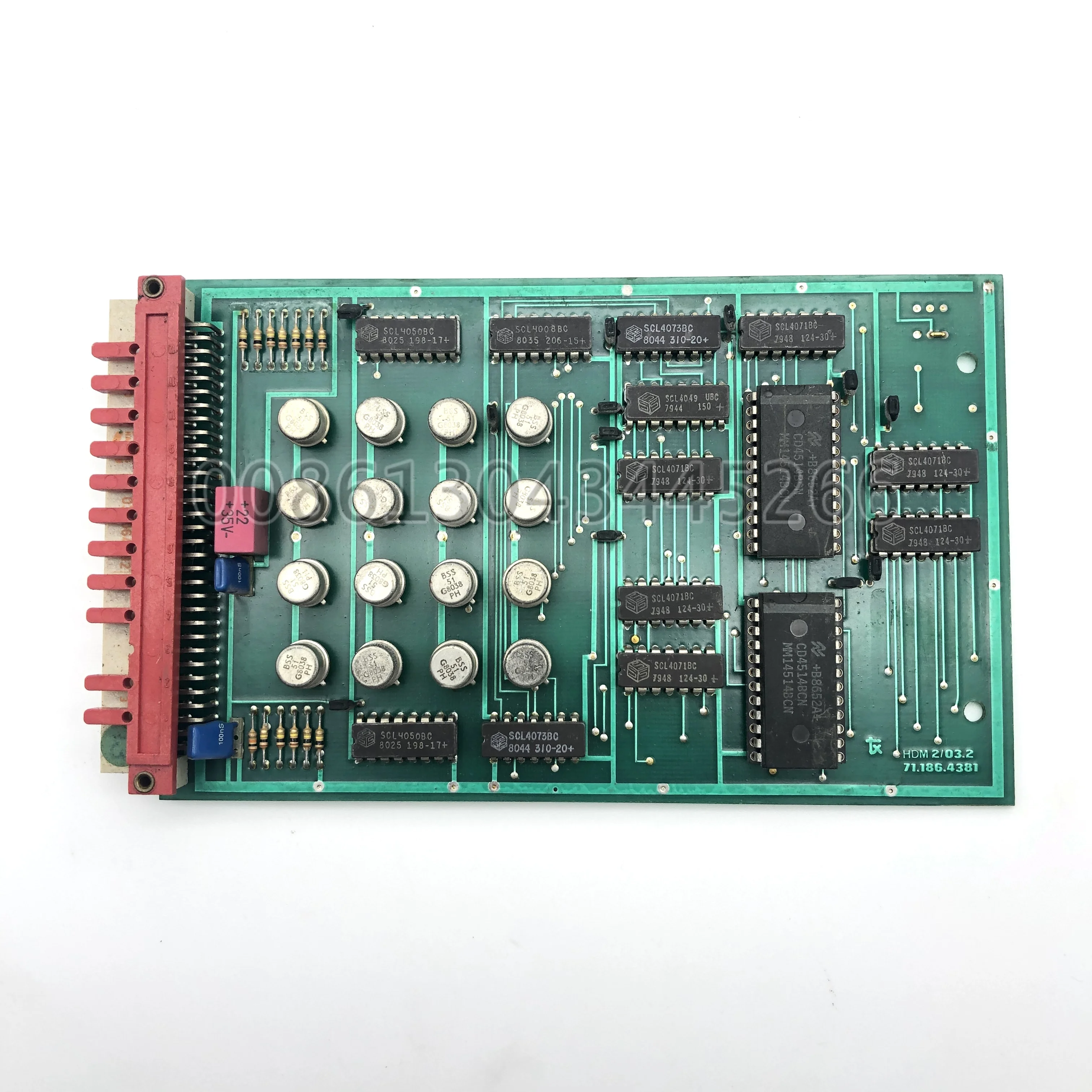 

71.186.4381 Original Used Decoding-Data Hdm 2/03.2 CPC1 PCB Decoding Zone Heidelberg Offset Spare Parts