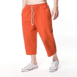 HEFLASHOR новые летние мужские брюки с крестом Уличная Повседневная Свободная одежда