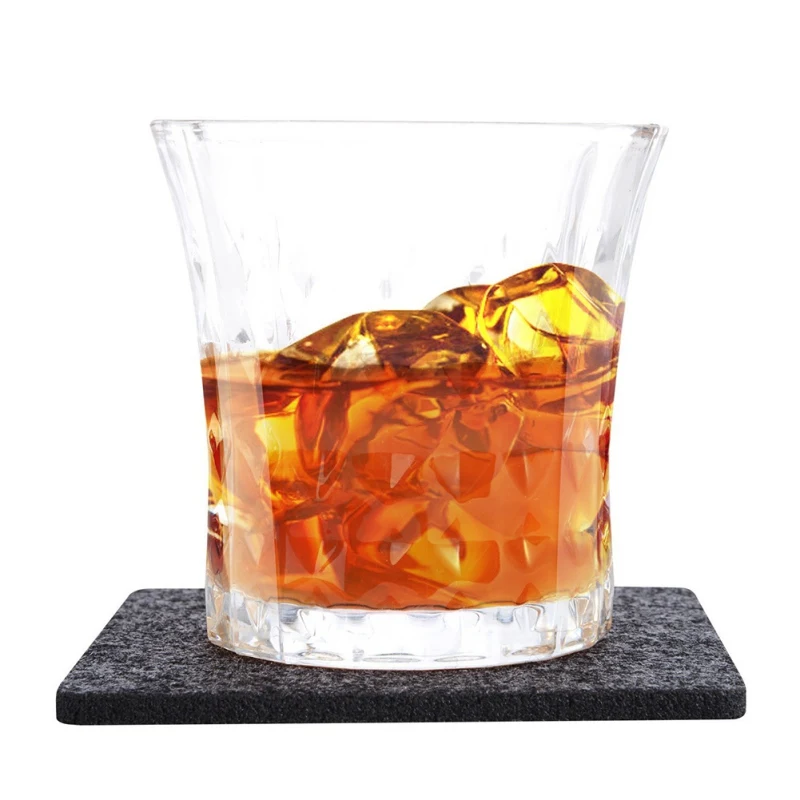 8 шт. натурального войлока утолщенной каботажное судно Портативный бытовой ретро