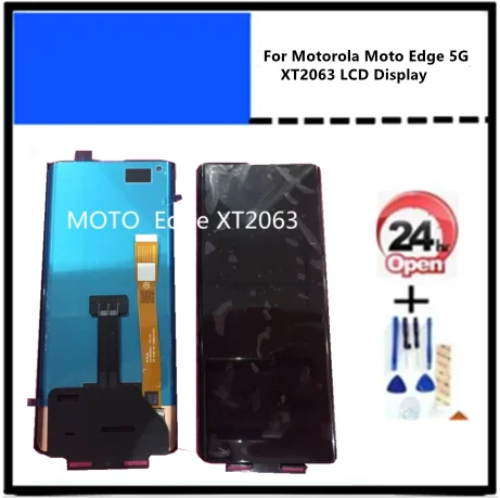 100% тестирование работы Новый Pantalla для Motorola Moto край 5G XT2063 ЖК-дисплей сенсорный