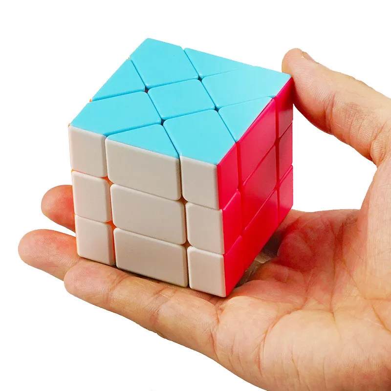 ShengShou сменная кромка 3x3x3 профессиональная многоцветная Твист Головоломка