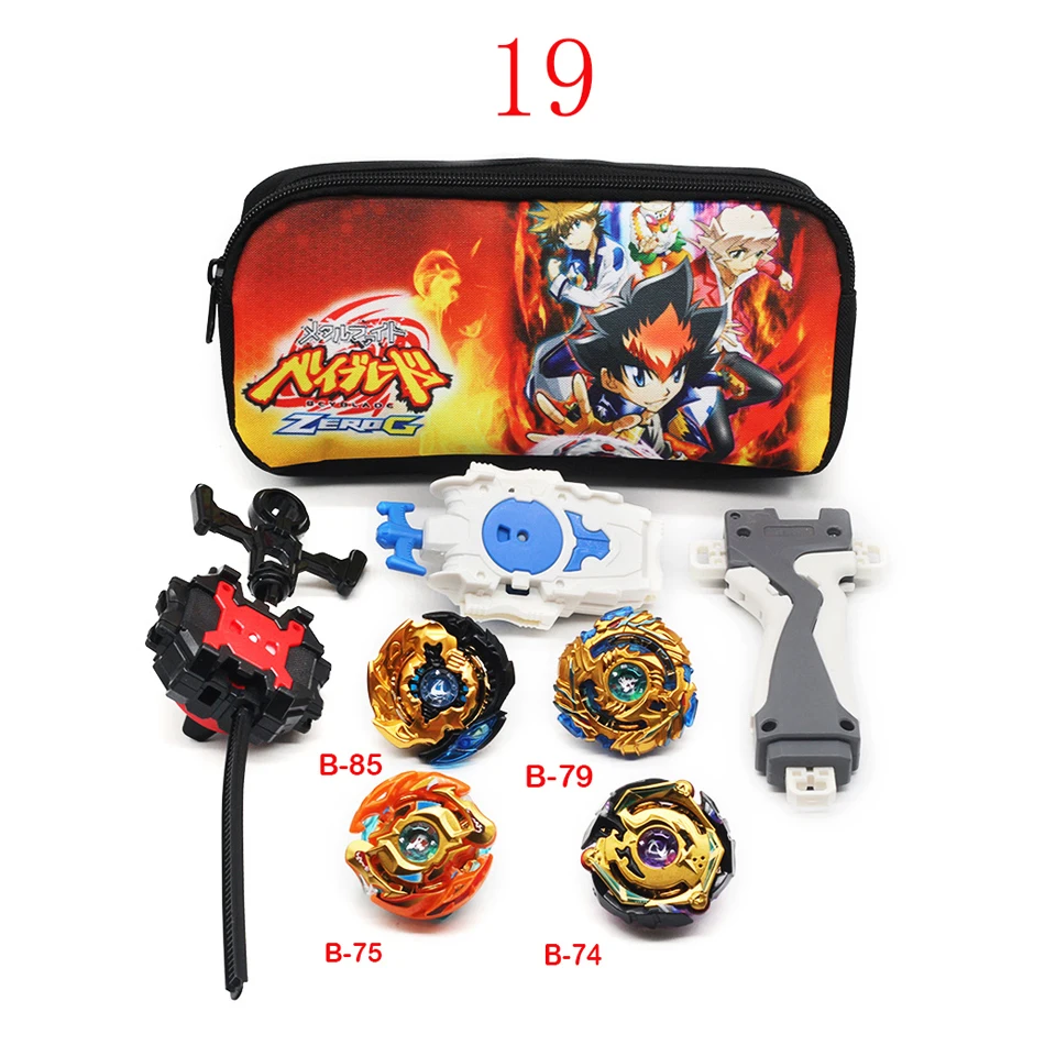 20 Стиль Beyblade Burst Launcher Bey Blade сумка Beyblade Топ игрушки спиннинг гироскоп металлический для 4d мальчика и девочки подарок