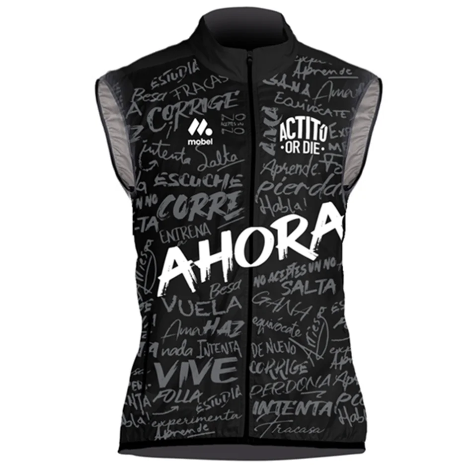 

Майка велосипедная Actituordie Мужская, ветрозащитный жилет, одежда для команды, летняя одежда для горных велосипедов, без рукавов