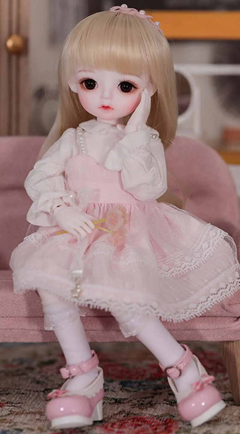 Полный комплект новый стиль 1/6 шарнирная кукла прекрасный крем со стеклянными