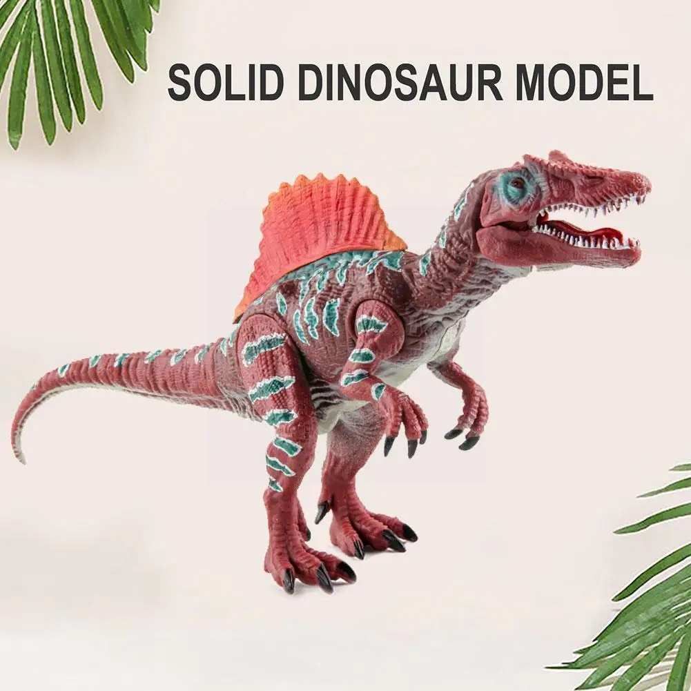 

Dinosaur Toy Realistic Simulation Dinosaur Model Movable Adults Joints Children Bright Animal Toys Plastic Gift Dynamic Col G9P9