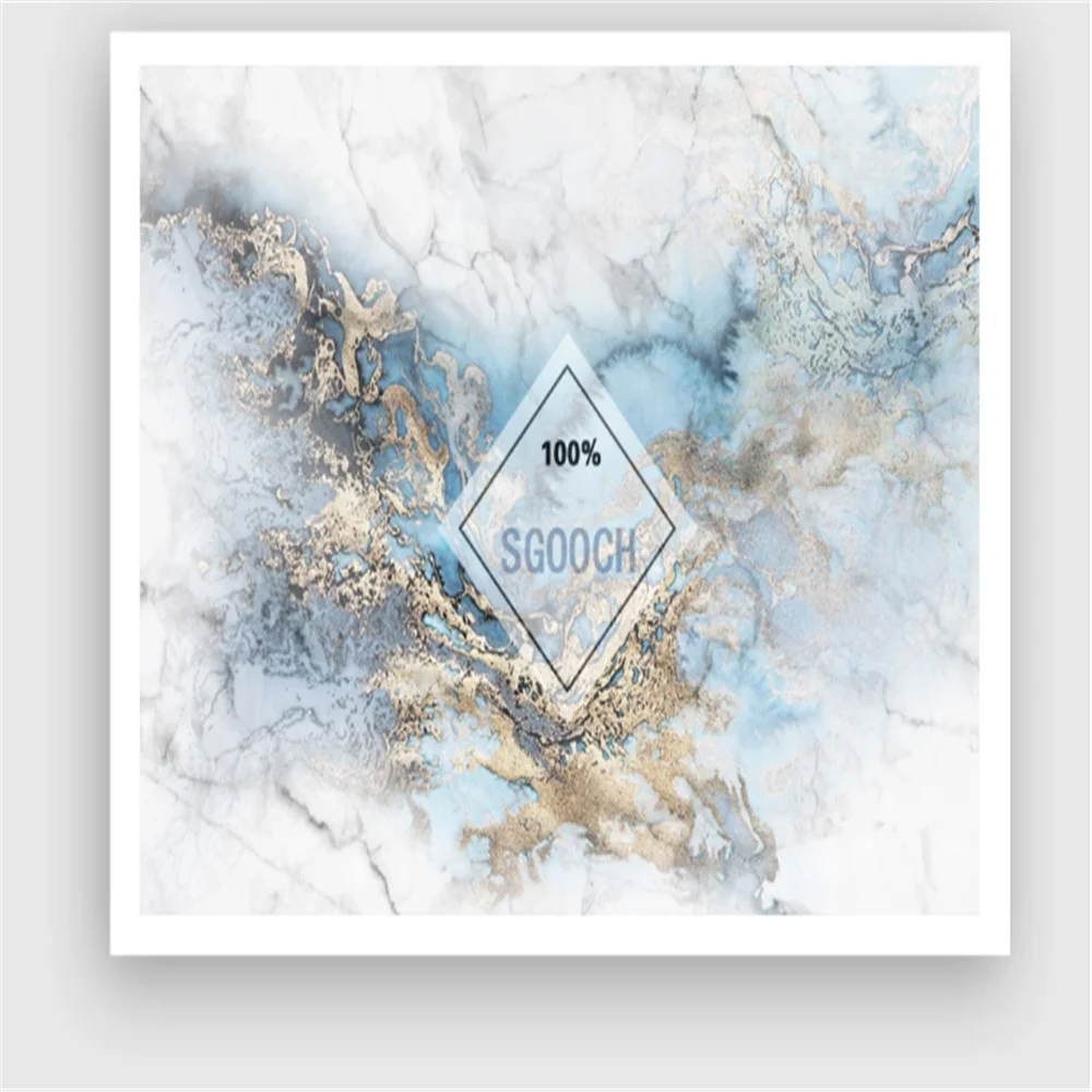 Milofi светильник роскошный Микрокристаллическая плитка синий Мрамор ТВ фон стены D