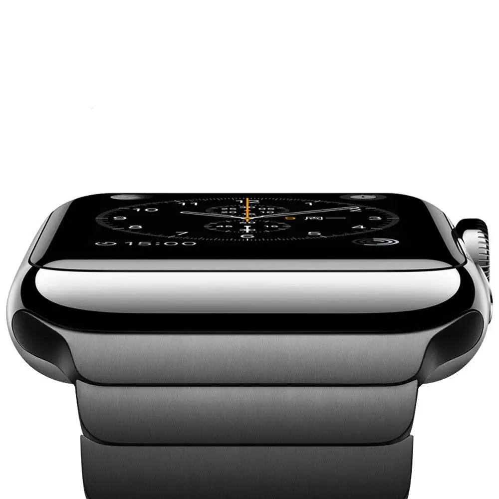 Браслет звеньевой из нержавеющей стали для Apple Watch Series 6 SE 5 4 3 40 мм 44 сменный