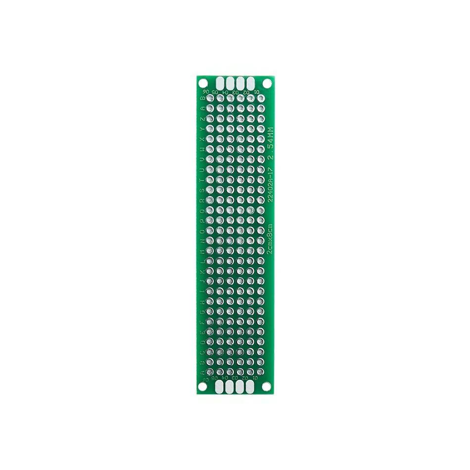 5PCS/Lot 4x6 3x7 5x7 2x8 7x9cm Double Side Prototype Diy Universal Printed Circuit PCB Board Protoboard For Arduino | Электронные