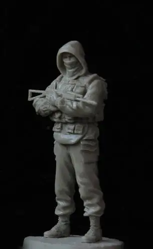Модель 1/35 из смолы Строительный набор фигурка российского солдата | Игрушки и